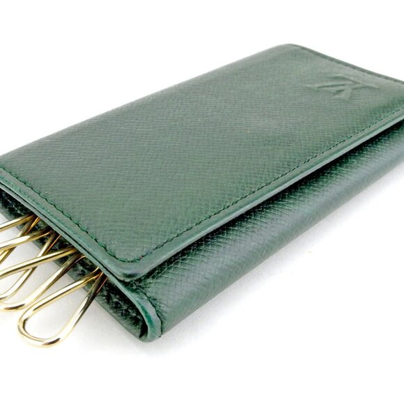 Louis Vuitton Key Case Tiga Tiger Leather Authentic USED - Picture 2 of 7